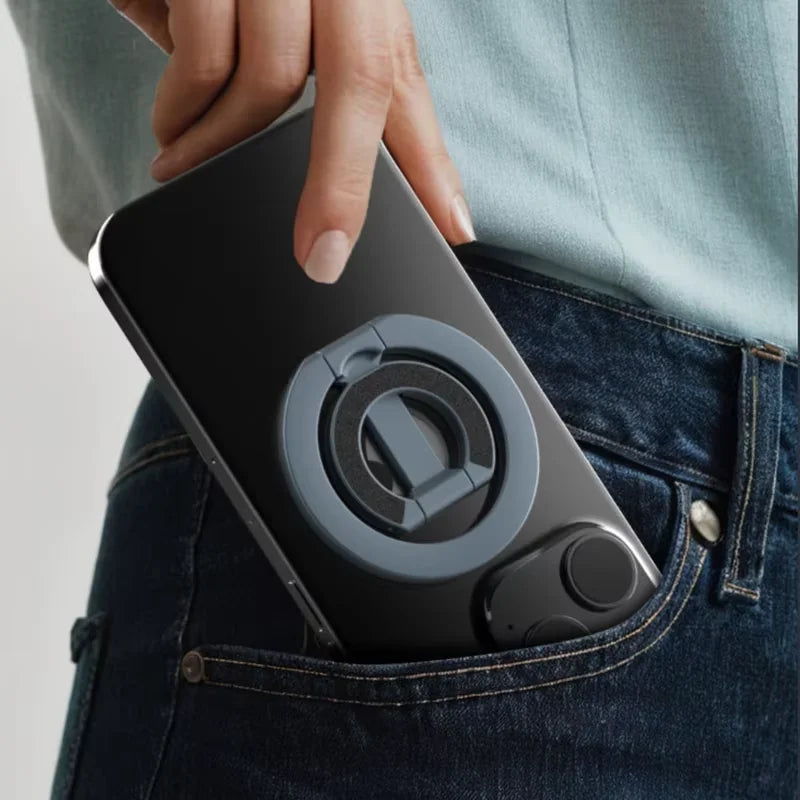 360° Magnetic Phone Stand – Portable, Strong & Convenient