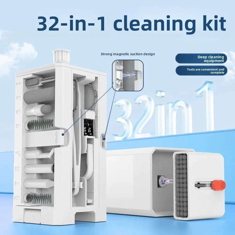 32-in-1 Electronic Cleaning Kit for Screens & Keyboards